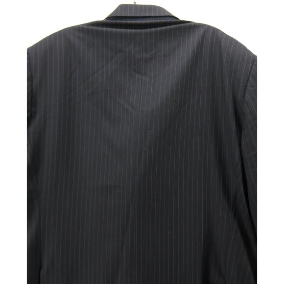 Barneys New York Sport Coat 44 Long Loro Piana Fabric Blazer Pinstripe - Picture 9 of 15